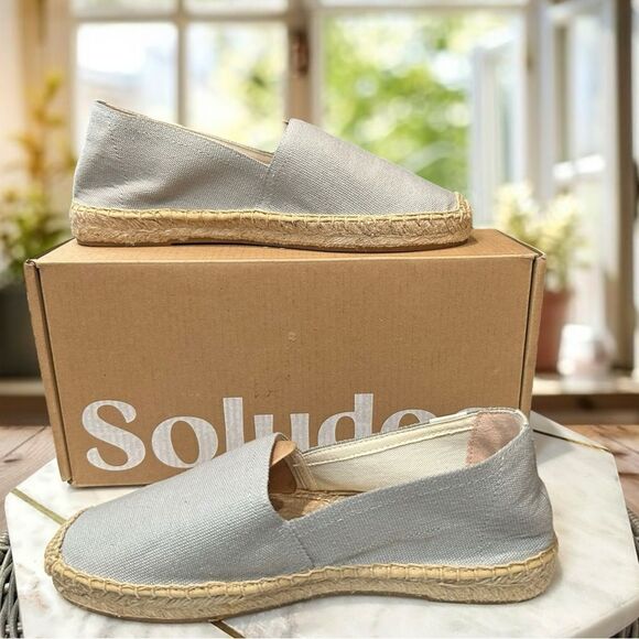 SOLUDOS Dali handcrafted Espadrilles Hand-braided stacked jute Size 6 EU 36.5 - Picture 9 of 16